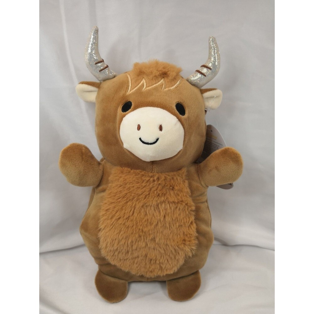 Squishmallow 10 inch  Hug Mee Highland Cow Wilfred Kellytoy